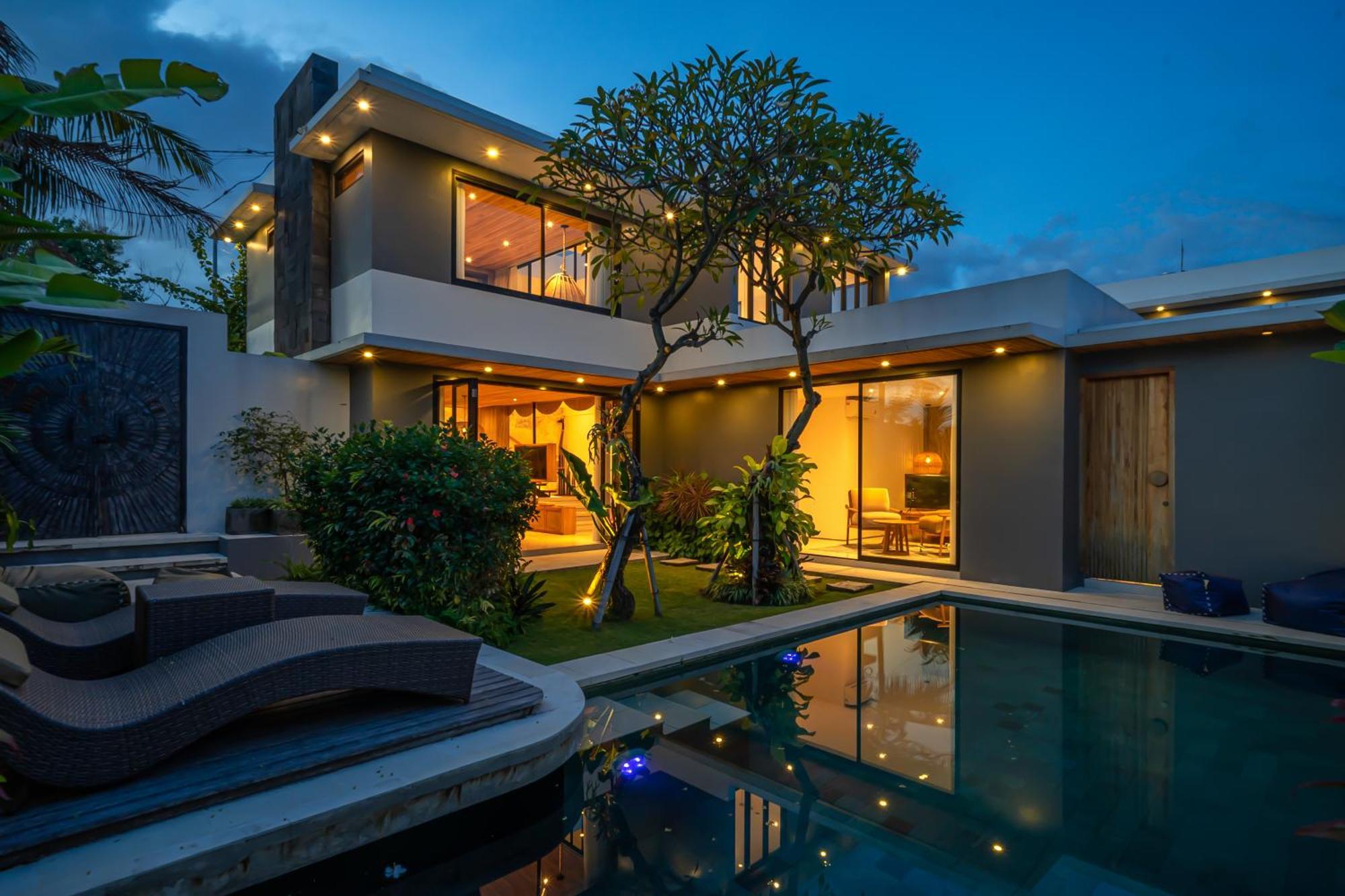 Villa Arunika - Stylish Tropical 2Br Villa Close To Nyanyi Beach! Selemadeg Esterno foto
